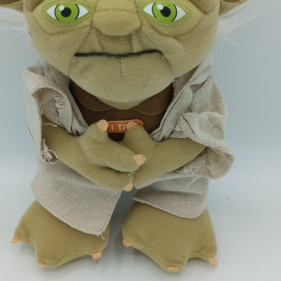 Yoda Talking Star Wars Underground Toys 9.5"T Plush NWOT - Picture 4 of 7